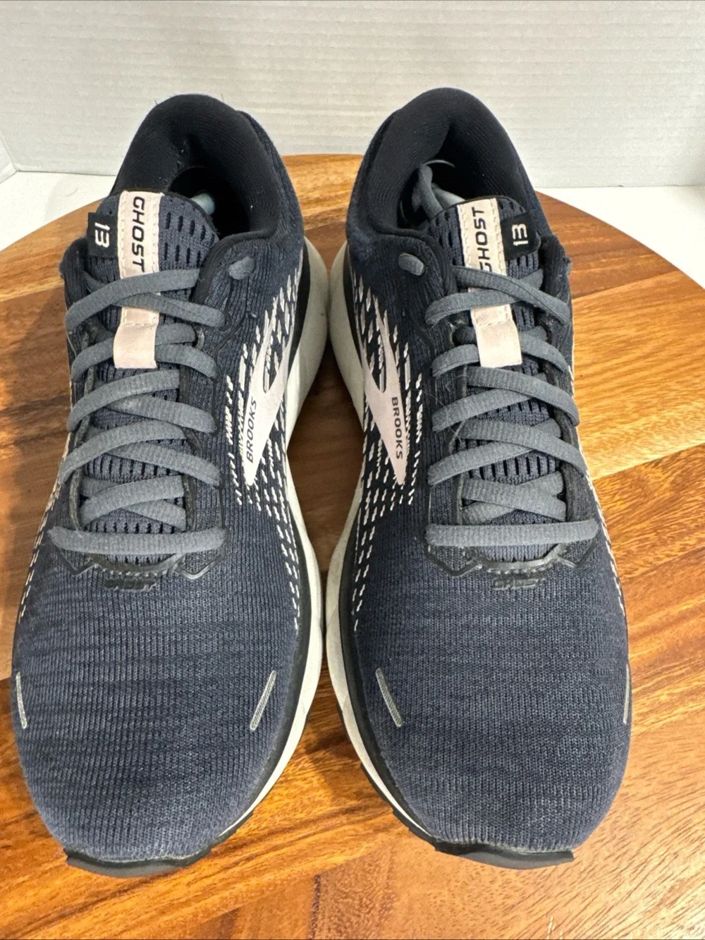 Brooks Women’s Size 9B Gray Mesh Ghost 13 Running Athletic Sneakers Comfort